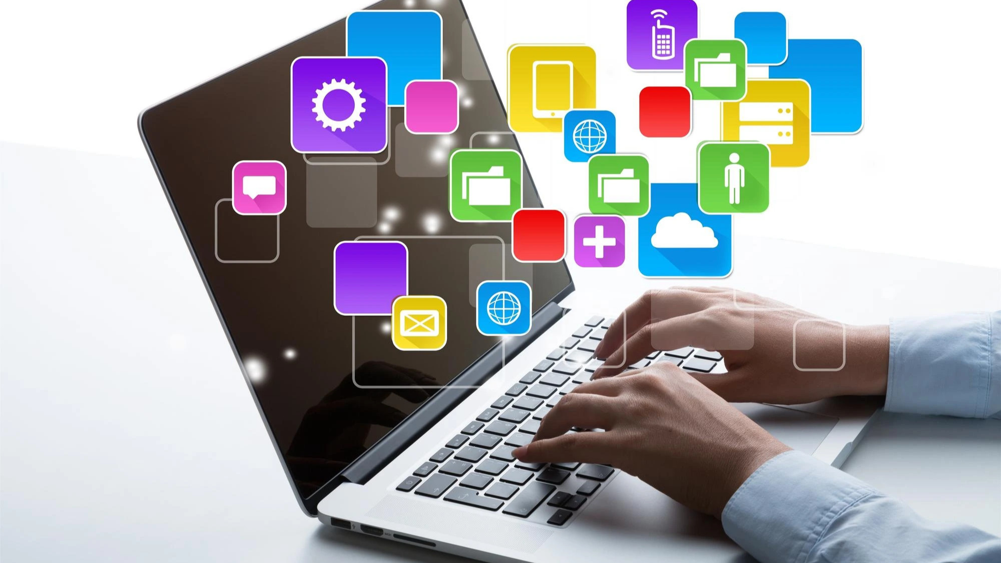 Key features of modern web applications: