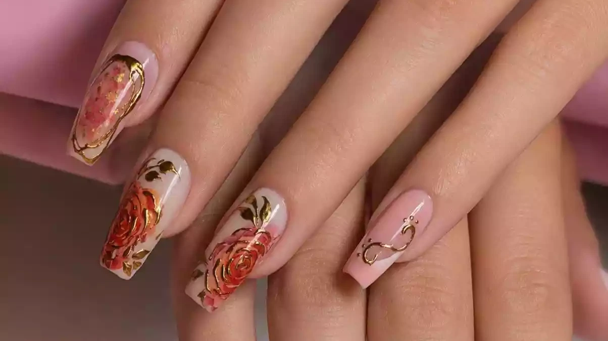 how-to-care-for-floral-acrylic-nails-between-appointments