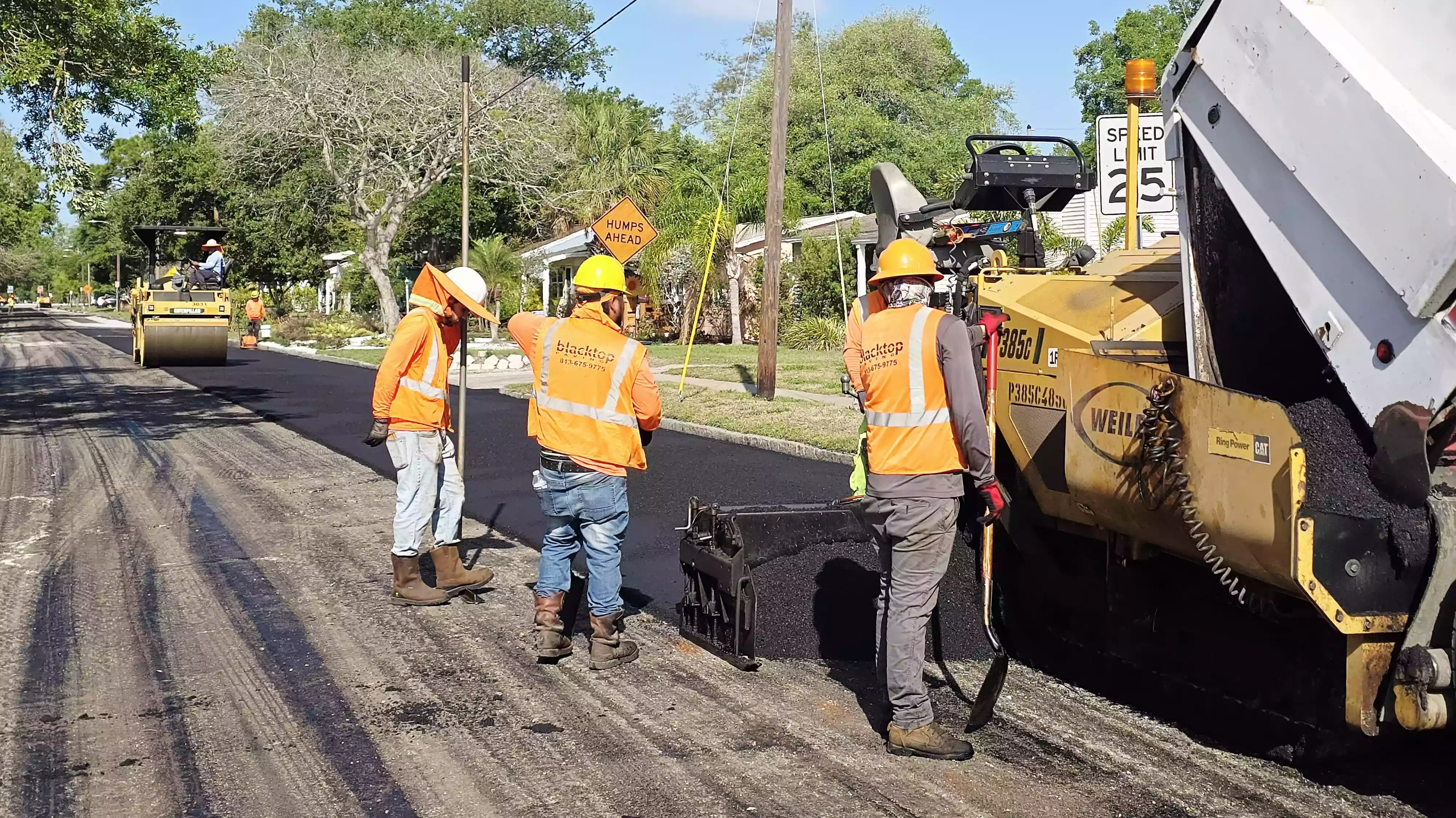 What happens on asphalt paving day? A guide for Central Florida property managers