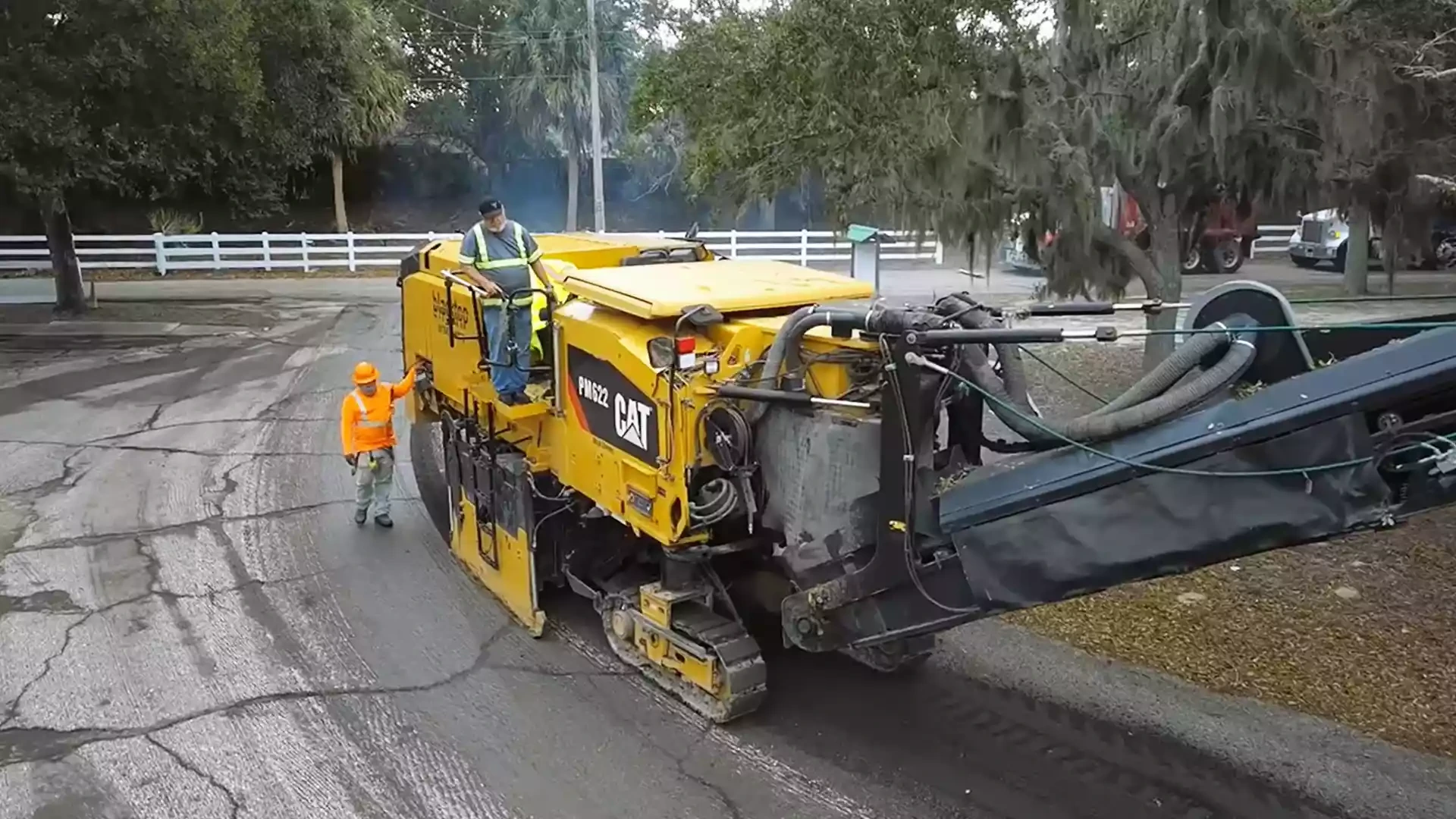 What should be included in a commercial asphalt paving scope?